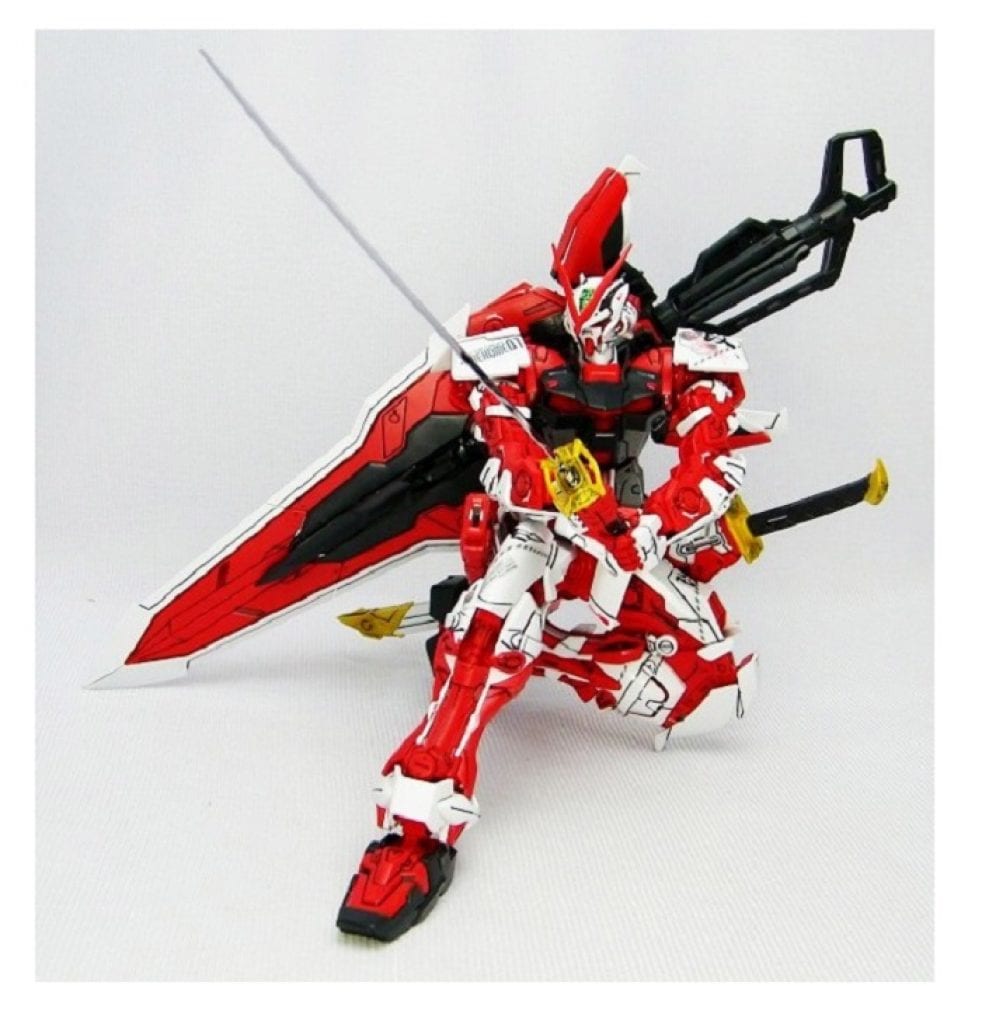 Mo Hinh Lap Rap Gundam Red Astray Kai Mg 1100 Hang Jijia TQ