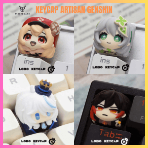 Keycap Artisan nhân vật game GENSHIN Impact