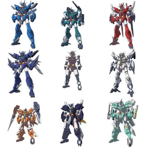 Mô Hình Lắp Ráp Gundam HG BD R Core I II (Daban)